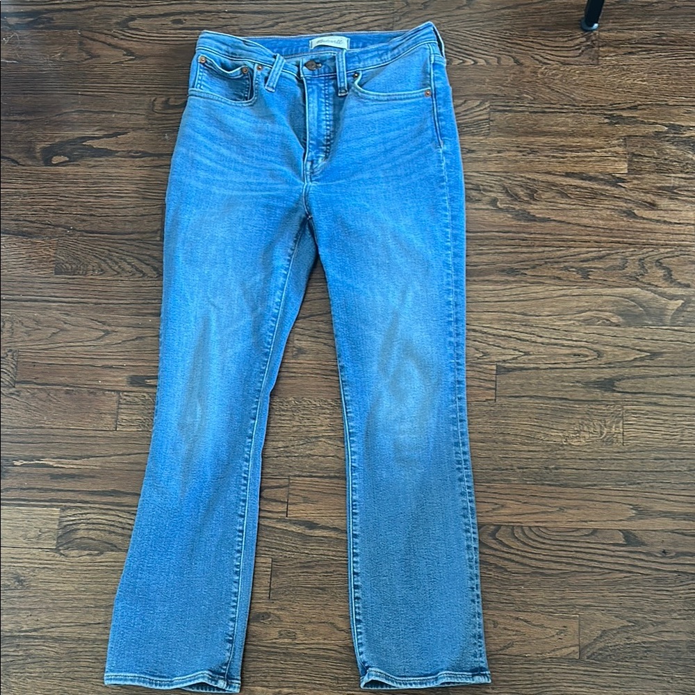 Madewell Women's Boot Cut Jeans - Blue